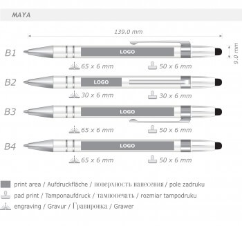 Στυλό MAYA - V-333